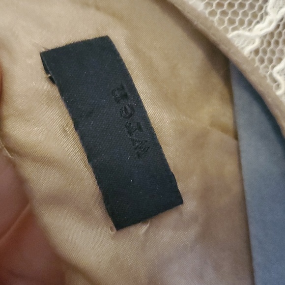 Wren Floral Lace Over Silk Top Size S - Picture 4 of 6